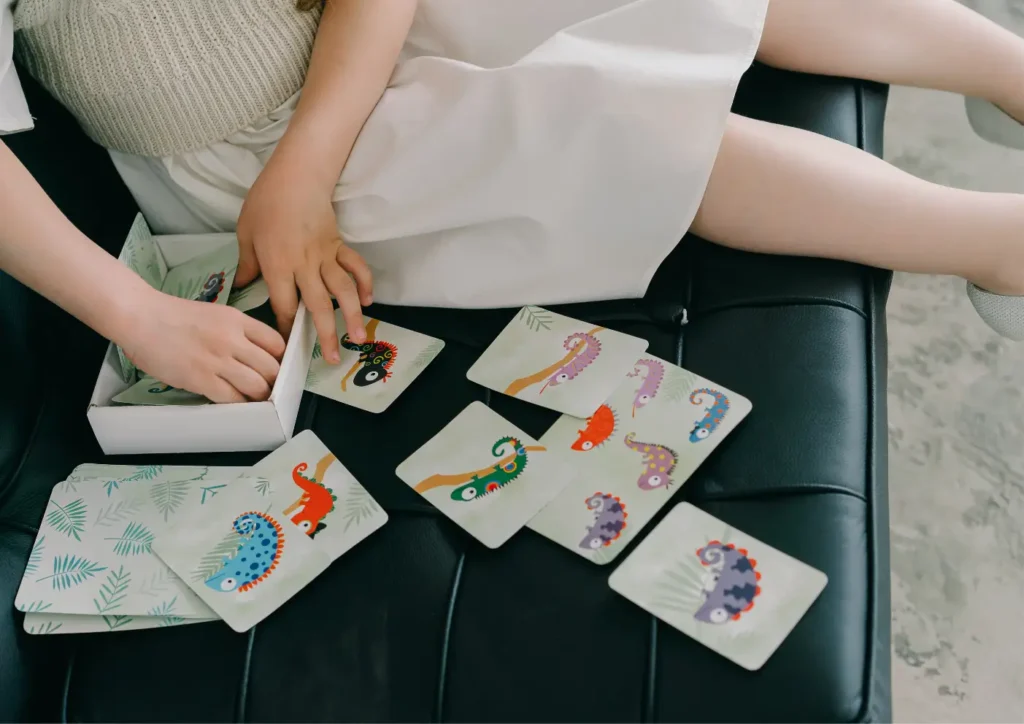 Tarjetas educativas de animales como técnica de estudio activa para TDAH